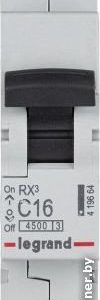 Автоматический выключатель Legrand 419664 1П C 16A RX3 4,5kA — изображение 4