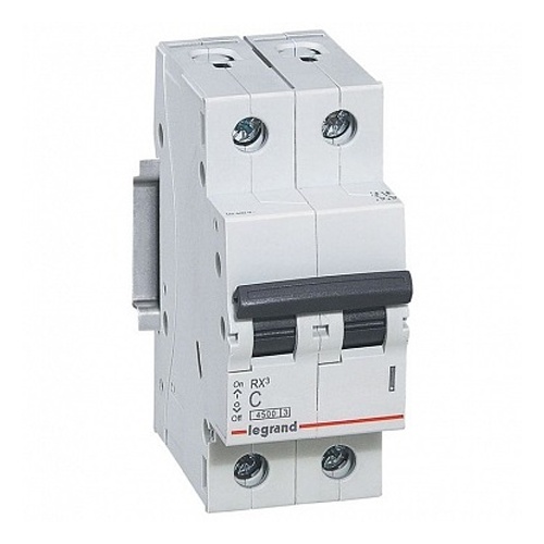 Автоматический выключатель Legrand 419694 2П C 6A RX3 4,5kA