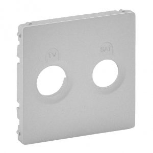 Лицевая панель для розеток TV-SAT. Алюминий. Valena LIFE — изображение 1