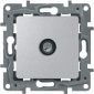 Розетка телевизионная Legrand Etika 672451 (алюминий)