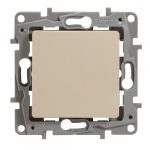 Переключатель проходной одноклавишный Legrand Etika 672305 (слоновая кость)