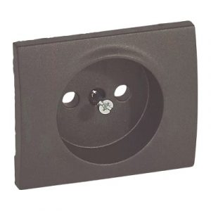 Лицевая панель для розетки 2К - Тёмная бронза - Galea Life — изображение 1