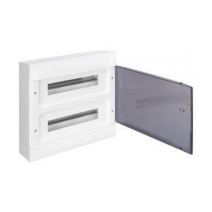 Щит навесной Legrand Practibox S 2х18 IP40 Дымчатая дверь — изображение 8