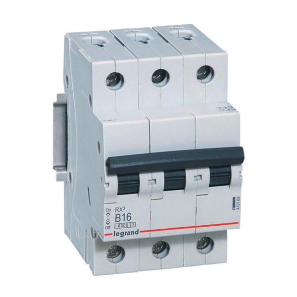 Автоматический выключатель Legrand 419712 3П C 40А RX3 4,5kA