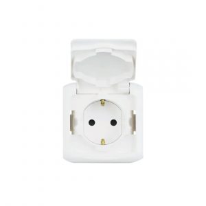 Розетка с крышкой Legrand Forix 16A 250В IP44 накладная белый — изображение 8