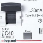 АВДТ Legrand RX3 30мА 40А 1П+Н AC 419403