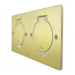 Встроенный Блок IP44 - 2х2 модуля - Бронза — изображение 1