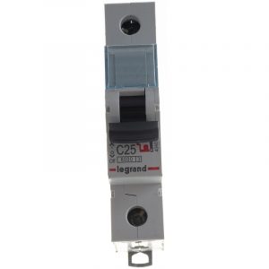 Автоматический выключатель Legrand 404030 1П C25A TX3 6000/6kA