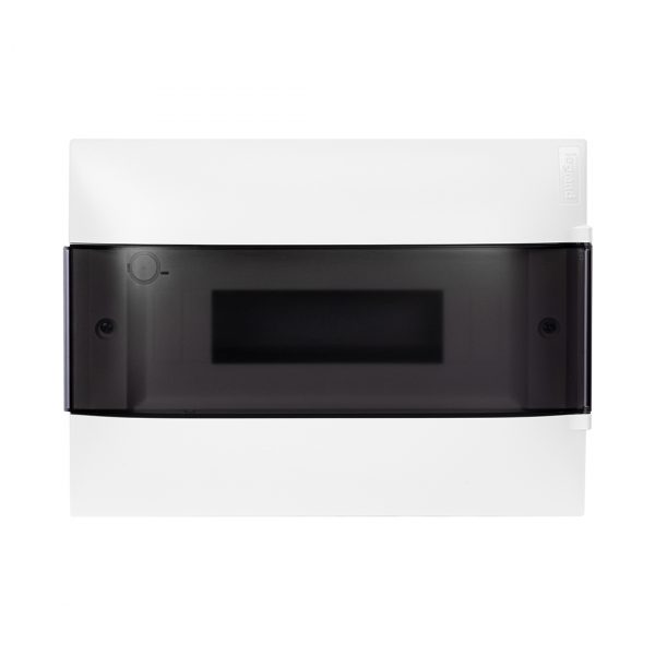 be8e85ff-7fd4-416e-abad-d4ad0020b071-1 Practibox S Пластиковый щиток Встраиваемый 1X12 Дымчатая дверь