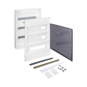 Щит навесной Legrand Practibox S 3х18 IP40 Дымчатая дверь — изображение 9