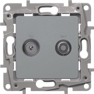 Розетка Legrand Etika 672457 (алюминий) — изображение 2