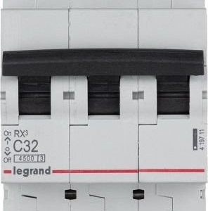 Автоматический выключатель Legrand 419711 3П C 32А RX3 4,5kA — изображение 6
