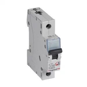 Автоматический выключатель Legrand 404033 1П C50A TX3 6000/6kA
