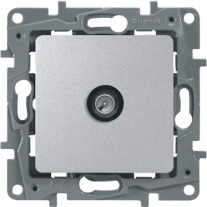 Розетка Legrand Etika 672465 (алюминий) — изображение 8
