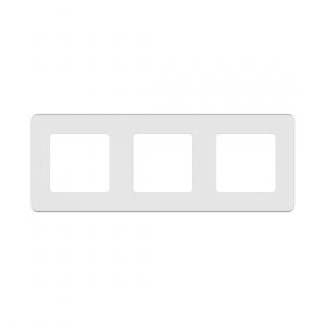 Рамка 3 поста Legrand Inspiria 673950 белый — изображение 1