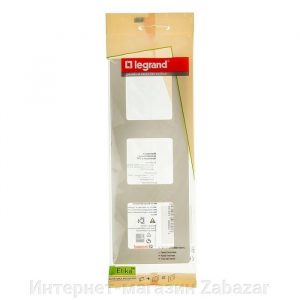 Рамка 3 поста Legrand Etika 672513 (слоновая кость)