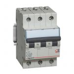 Автоматический выключатель Legrand 404062 3П C63A TX3 6000/6kA