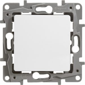 Переключатель одноклавишный Legrand Etika 10 A 250 В 672205 (белый)