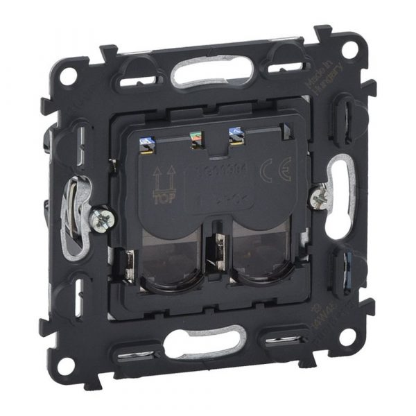 d4f6cf85-6c5e-4689-aa83-8be1eb73f480 Valena IN'MATIC.Информационная розетка двойная RJ45 Кат.5е UTP