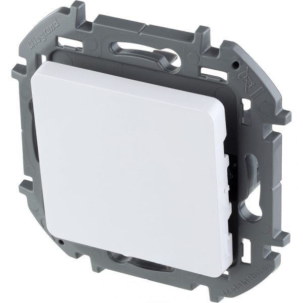 Переключатель одноклавишный Legrand Inspiria 673650 10 AX 250 В белый