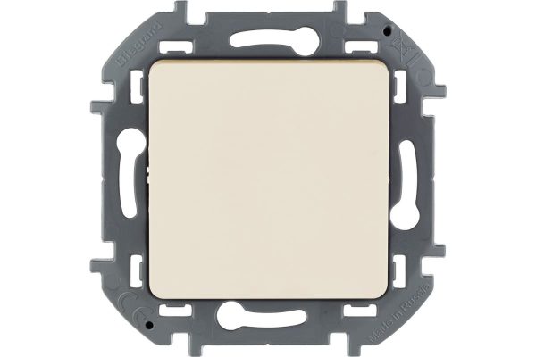 Переключатель перекрёстный одноклавишный Legrand 673681 Inspiria с/у слоновая кость