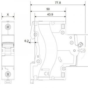 403969 Авт.выкл.TX3 B6A 1П 6000 — изображение 3
