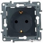 Розетка Legrand Etika 672621 (антрацит)