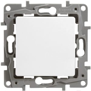 Выключатель одноклавишный Legrand Etika 10 A 250 В 672202 (белый)