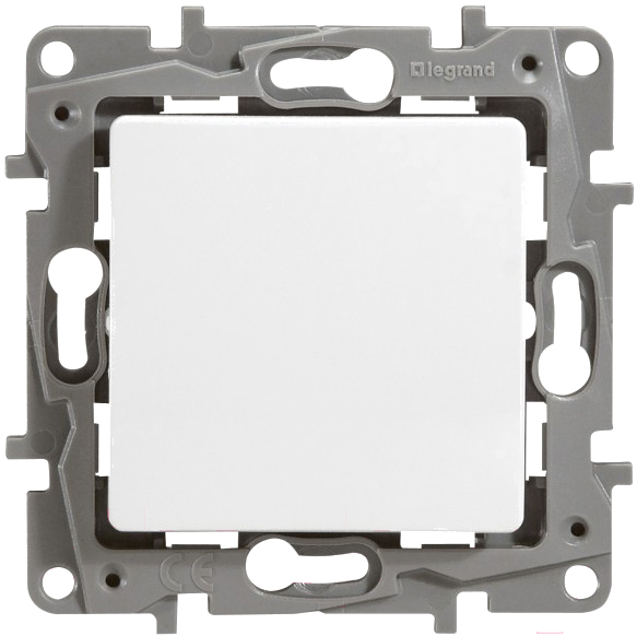 Выключатель одноклавишный Legrand Etika 10 A 250 В 672202 (белый)