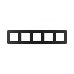 Рамка 5 постов Legrand Inspiria 673973 антрацит — изображение 1
