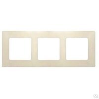 Рамка 3 поста Legrand Etika 672513 (слоновая кость)