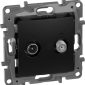 Розетка телевизионная Legrand Etika 672657 (антрацит)