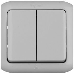 Выключатель Legrand Quteo 782332 (серый) — изображение 2