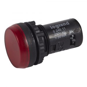 024611 Osmoz индик.монобл. 230В КРАСН