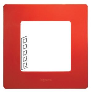 Рамка 5 постов цвет Красный ETIKA — изображение 1