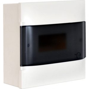 Щит навесной Legrand Practibox S 1х8 IP40 Дымчатая дверь