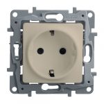 Розетка 2К+З Legrand Etika 672321 (слоновая кость)