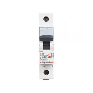 Автоматический выключатель Legrand 404034 1П C63A TX3 6000/6kA