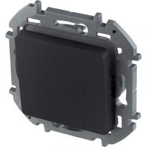 Переключатель одноклавишный Legrand Inspiria 673653 10 AX 250 В антрацит — изображение 4