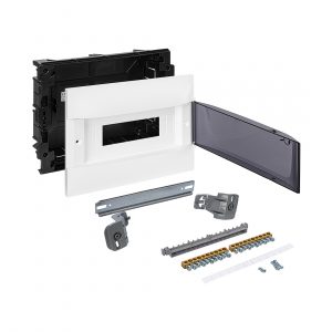 Practibox S Пластиковый щиток Встраиваемый 1X12 Дымчатая дверь
