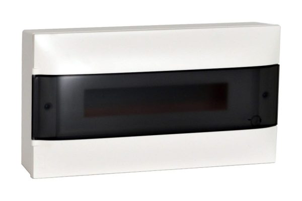 Щит навесной Legrand Practibox S 1х18 IP40 Дымчатая дверь