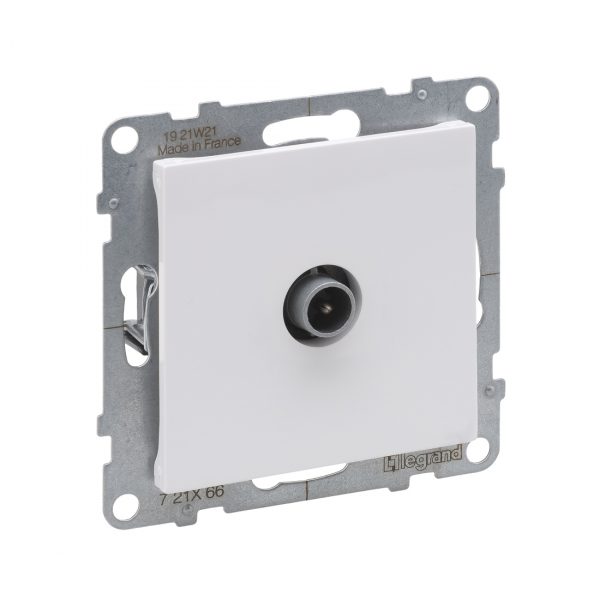 403c907a-7430-41e5-97c3-75b2f412486a-1 Розетка TV оконечная Suno 10дБ 0-862 МГц Белый