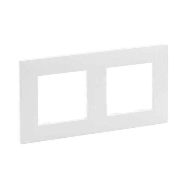 8d8c95d9-2451-4c96-aa2a-6707874a904a-1 Рамка 2-постовая Niloe Step Белый