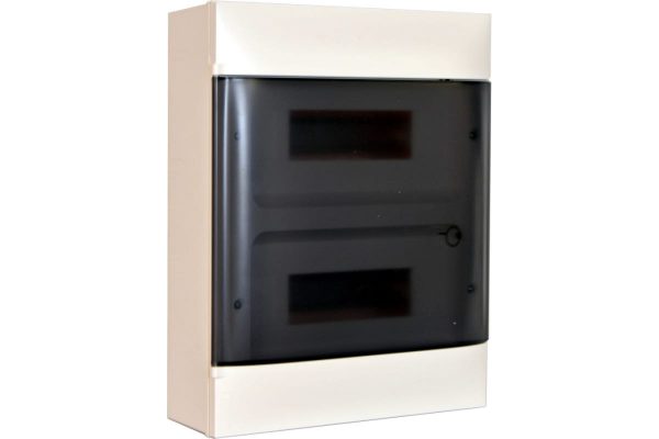 Щит навесной Legrand Practibox S 2х12 IP40 Дымчатая дверь