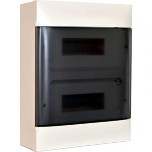 Щит навесной Legrand Practibox S 2х12 IP40 Дымчатая дверь — изображение 4