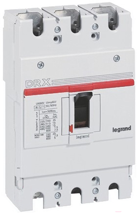 Автоматический выключатель Legrand 27105 3П 250A DRX250 18kA термомагнитный