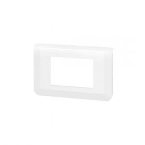 Рамка Legrand Mosaic 1 пост 3 модуля, белый, (078803L)