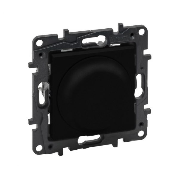 5bc09fce-c851-4275-9737-0a096f3a7dfb-1 Светорегулятор Niloe Step поворотный 300 Вт Чёрный