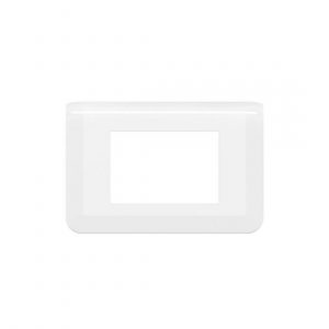 Рамка Legrand Mosaic 1 пост 3 модуля, белый, (078803L)