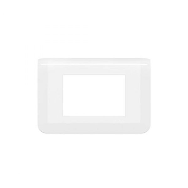 Рамка Legrand Mosaic 1 пост 3 модуля, белый, (078803L)